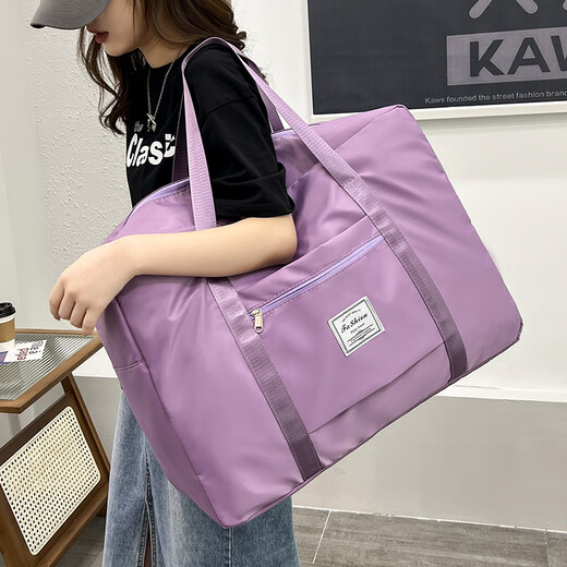 JCZS German duffel bag travel bag can be used as a trolley case, special storage for female travel, large capacity, lightweight student dormitory outfit, sweet 35.5 * 31.1 * 13.1cm, small size (35.5*31*13cm) 1 piece