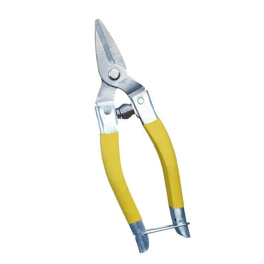 RSRDDYA grade Luoding fruit scissors, medium yellow, small yellow and thin fruit scissors, garden scissors, stainless steel fruit picking scissors, orange pruning pruning, vegetable and fruit scissors, large - yellow Luoding fruit picking scissors, 10 pieces