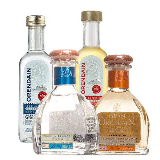 Ou Shuai Yege Bailing Temple Absolute Cocktail Base Wine Small Bottle Combination Convenience Store Bartending Ou Shuai Tequila Combination 50mL 4 Bottles