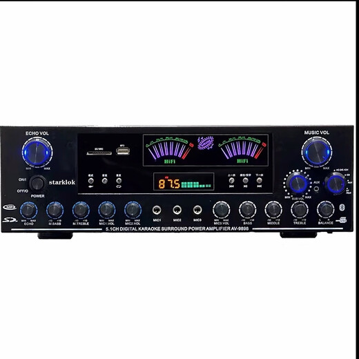 Starkloks neuer Hochleistungs-Bluetooth-Verstärker von High-Power 5.1-Kanal Home Multifunktional Radio KTV Ultra-hungriger Bassverstärker
