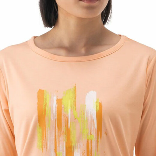 YONEX Women's Long Sleeve T-shirt Outdoor Sports Top Women's Sweat-absorbing Quick Drying Cool 16813 (590) Felt Blue S