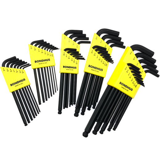 
STANLEY Stanley STANLEY imported from the United States BONDHUS Borton Imperial Ball Head Flat Head 12137 Imperial 13 packs 0.05-3/8