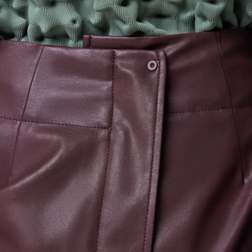 
Jiangnan Buyi (JNBY) [same style in the mall] 23 autumn new skirt imitation cowhide 5N8D12530 603/Burney XS