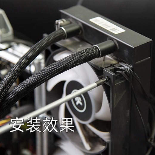 Liantuo computer case fan cold row long screw 6#-32 hand screws chassis cooling fan fixing screw 6#32*35 black screw