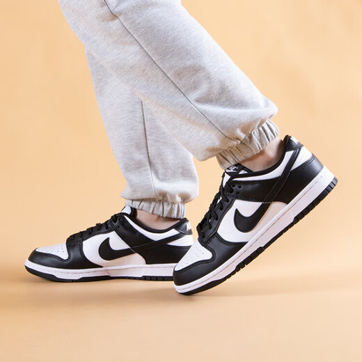 Nike (NIKE) Dunk Low Black and White Panda Men and Women Low Top Casual Board Shoes DD1391-100 DD1503-101 Women 37.5