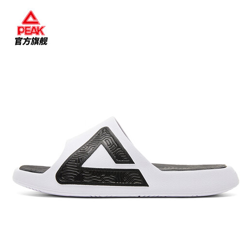 Peakstil Extreme Slipper Herrenschuhe Bogenschuhe flache Füße für Korrekturruhrschuhe Stütze Sandalen Nicht-Schlupf-Männer Sandalen Big Weiß/Schwarz 39