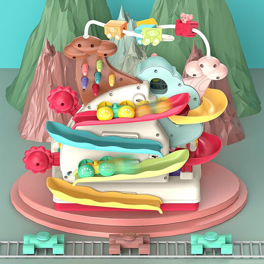 Okayson Kinderspielzeug Baby-Hand klopfen Klavier Frühschulunterricht Geschenke Musik Percussion Instrument Multifunktionales Abenteuer Puzzle Spiel Multifunktionales Abenteuer Abenteuer