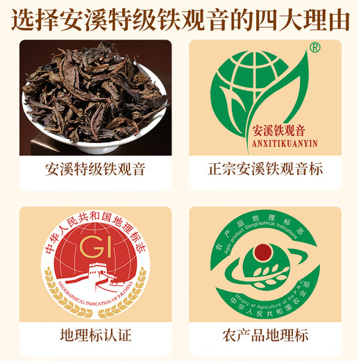 Zheng Lianying Tea Premium Anxi Tieguanyin Oolong Tea 102g Gift Box Gifts for Parents and Elders Directly from the Source