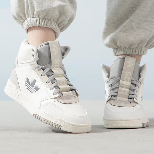 Adidas (adidas) clover herrenschuhe 2025 sommer laufende fitnesstraining sportschuhe tragen resistente atmungsaktive top lässige schuhe if2694/retro grau grün 40.5
