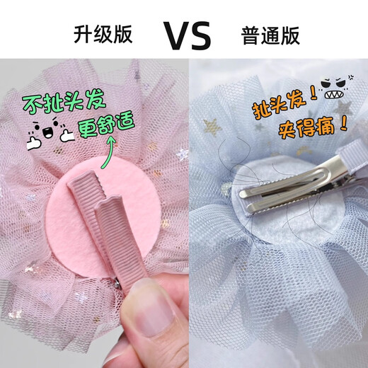 Sha Yanqi's baby birthday hat hair clip one year old film princess crown hair ornaments do not pull the hair clip girls ins style ritual sense one birthday hat hair clip for meat fans