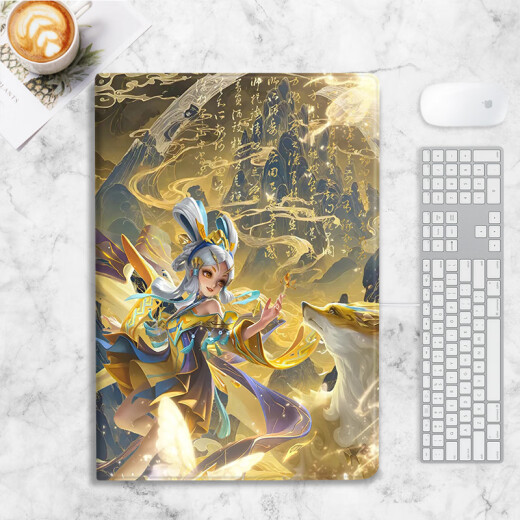 Honor de Shangtian King es adecuado para Huawei MatePad11 Panel plano 10.4 Shanhaijing Xiaoqiao Propiedad Protectora Pro10.8 Panel plano 9 Honor X8A Patrón de seda Air2024 Modelo 11.5S Concha N12803 XIAOQIAO SHANHAIJING MODELO DEL LIBRO