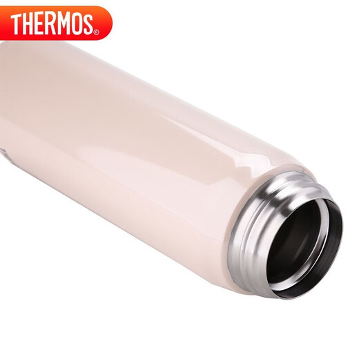 THERMOS Thermos cup 500ml Men and Women Stainless Steel Series Insulation Cooling Cup Enterprise Group Purchase Custom Gift JNL-501 Bei White-500ml