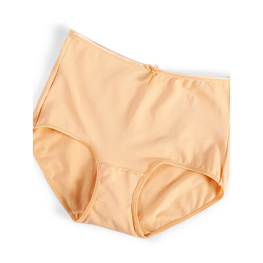 Die Unterwäsche für Frauen für Frauen für atmungsaktive Watteswäsche mit mittlerer Taille sexy taille mit Bauchschläken mit großer Boxerhosen 4 neue Geschenkboxen 14110-3 gemischte Farben, wie im Bild 3 XL gezeigt