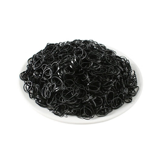 New Kapibara hair clip cute children's hair clip bangs clip headdress girl heart sweet girl hair accessories [200 black rubber bands]