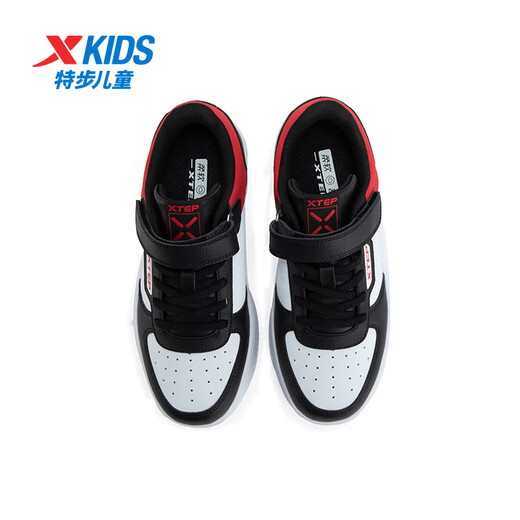 Zapatos para niños XTep para niños y niñas, zapatos blancos pequeños de mediana edad y para niños grandes, de moda y versátiles de alumnos de moda y transpirables a moderados.