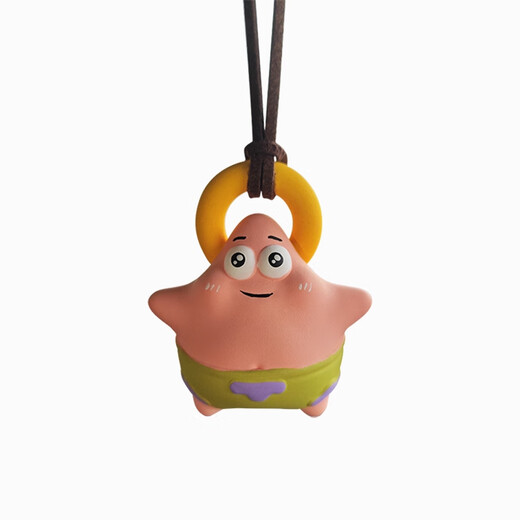 Yusenyi Paidaxing Car Pendant Car Aromatherapy Decoration SpongeBob SquarePants Expansion Incense Good Luck Gift Rearview Mirror Fragrance SpongeBob SquarePants Air Outlet Free Wilderness Essential Oil 10ml