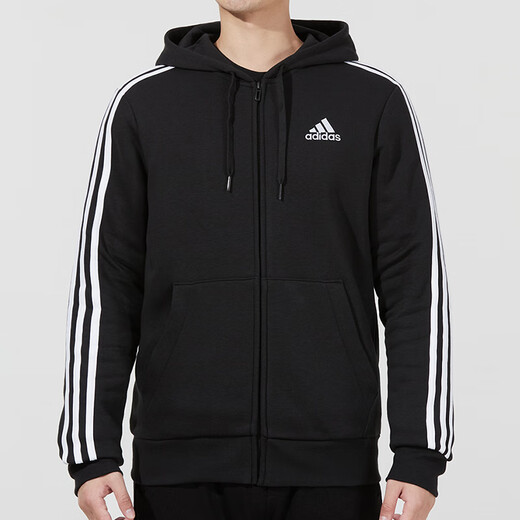 Adidas Jacket Hen Men's 2022 Autumn New informal Sportswear Casual Top Chaqueta con capucha GK9051 GK9032 CONTADO GENUINE FALSO UNA COMPENSACIÓN 2XL [XXL] Recomendado 195-F