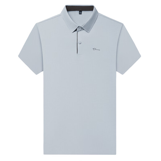 Playboy (Playboy) Camiseta de manga corta para masculina de seda de hielo de verano de verano traje de mediana edad de mediana edad de su traje de marco de papas de marco de marco de marina Top t beige 9888 m 165/48 [Adecuado para 120 Jin [Jin equivale a 0.5 kg] por debajo]