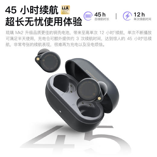 Weak water and sand 2025 new style Liuli MK2 wireless Bluetooth headset in-ear gaming music sports headset active noise reduction HiFi sound quality Bluetooth 6.0 ultra-long battery life student Yunfeng White HiFi sound quality | -40dB noise reduction LDAC high quality protocol