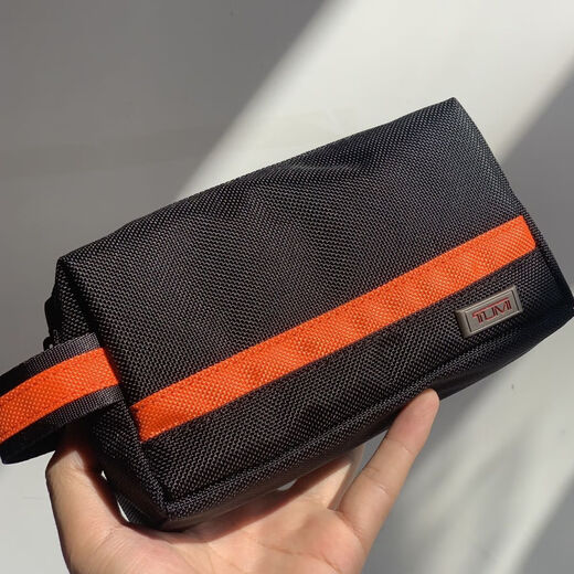 RSRDDY new ins large-capacity toiletry bag for men and women portable multi-functional ballistic nylon document power supply storage bag blue