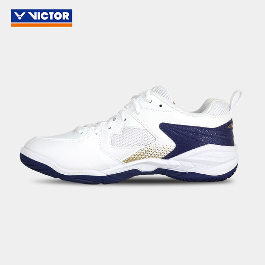 Victor Badminton Shoes Victory 9200cHP New Product 25 Years Breathable Shock Absorbing Anti-Slip Sports Training Competition Professional Shoes 9200cHP AB Bright White/Standard Blue 43