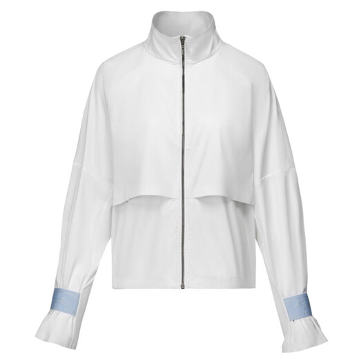 Descente Womensstudio Serie Stand Collar Textur gewebte Top Jacke Frauenstil LB-Light Blue L.