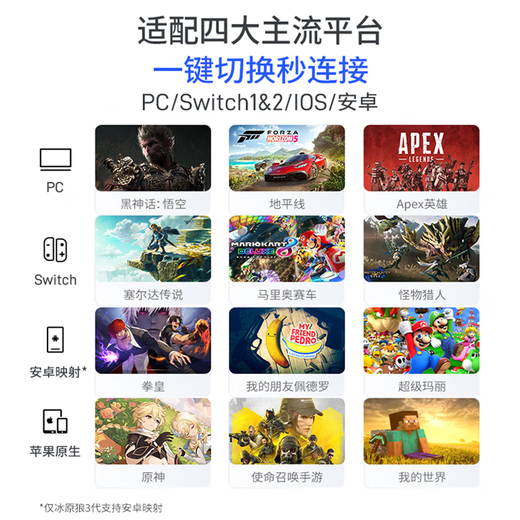 Feizhi Direwolf 3/Direwolf 4 multi-template wireless controller DW12C type xbox controller Switch/Steam Black Myth Wukong game controller Ming Mo Yuanxu Feather controller Feizhi Direwolf 3