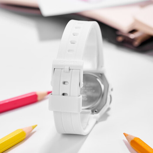 Casio casiof91w watch men's and women's retro small square student watch Valentine's Day gift F-91WB-7A