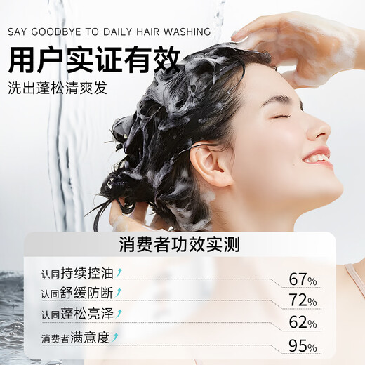 弹动【范丞丞同款】人参洗发水控油防断发去屑修护舒缓头皮温和洗头膏