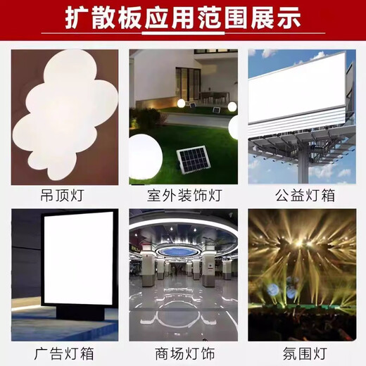 高透光亚克力板灯光板灯罩导光板磨砂遮挡灯箱片吊顶灯塑料板定制 乳白色650x1050x1.0mm