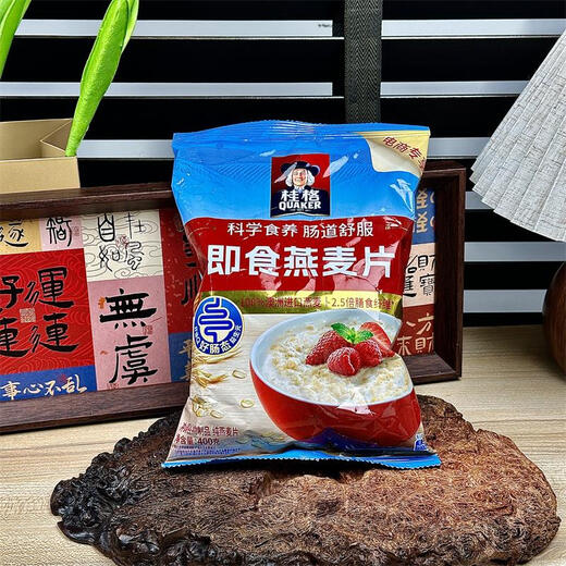 新日期桂格即食燕麦片1478g多规格早餐冲饮营养谷物代餐 1478g单袋装
