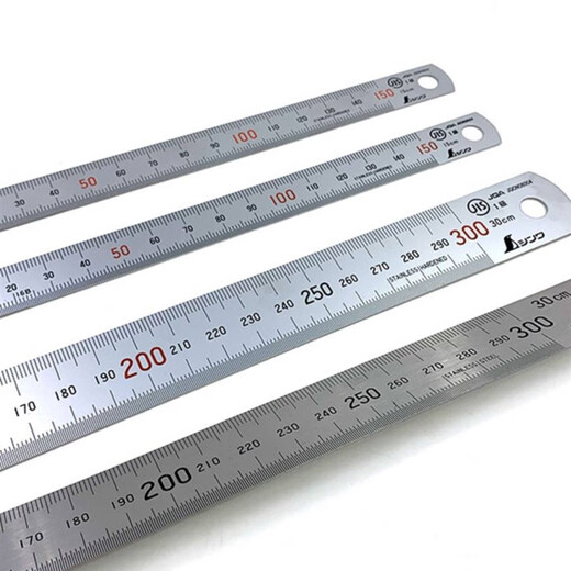 SHIWA and JIS first-class steel plate ruler for spot stock, measuring steel ruler, stainless steel thickened ruler, 2000mm matte (with JIS red letter 13064) Others