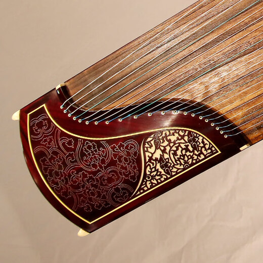 Dunhuang Marke Guzheng 698JM Phoenix Brant Roars Moon Blühungen Blumen wie Dreams Professionell spielen Zheng Shanghai Folk Musical Instrument Factory [Customized]