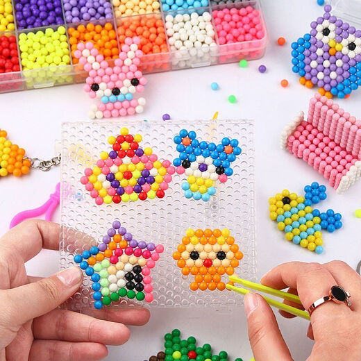 Zhui Bird Luminous Transparent Water Magic Magic Beads Детские творческие DIY DIY ручные образовательные игрушки подарки для мальчиков и девочек 3-6 лет.