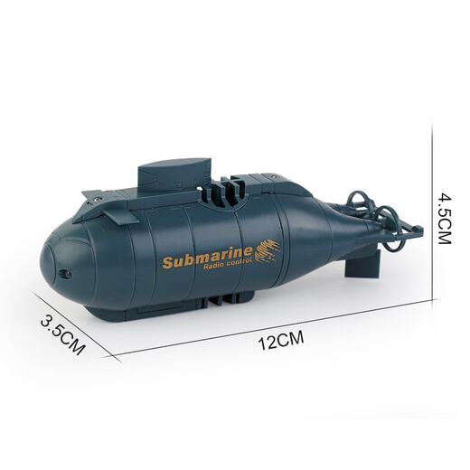 U-Boot-Spielzeug-Spielzeugsimulation Mini Fernbedienung U-Boot Vier-2-Wege-Spielzeugboot Elektrische Model Jungen Kinderspielzeug Nuklear Submarine Sechs-Wege Schwarzmodell Standard Standard