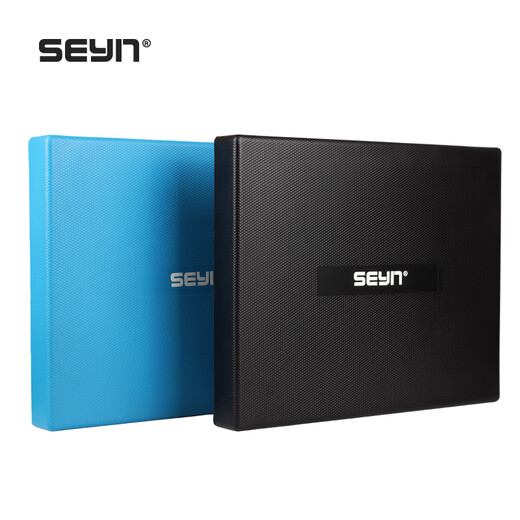 SEYN 平衡软踏健身垫平衡训练器脚踝稳定训练康复私教用品平衡垫 专业级黑色-PU材质