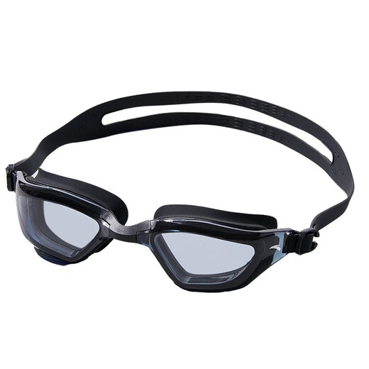 ANTA Water Eyes Swimming Goggles Winter Comfortable HD Flat Lenses Waterproof Swimming Anti-fog Coated Glasses Black 2792-1