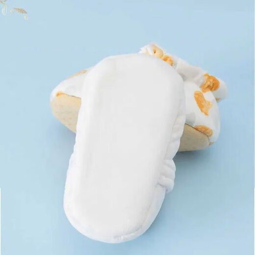 Kaninchen Big Wen Babyschuhe 0-6-12 Monate bis 1 Jahre alte Frühlings- und Sommer-Vier-Jahreszeiten-Stil für Männer und Frauen Kleinkinder und weiche Sohlen, bevor Kleinkinder das lächelende Gesicht blau fallen (vier Jahreszeiten) 12 cm in der Länge (vorgeschlagen 0-12 Monate).