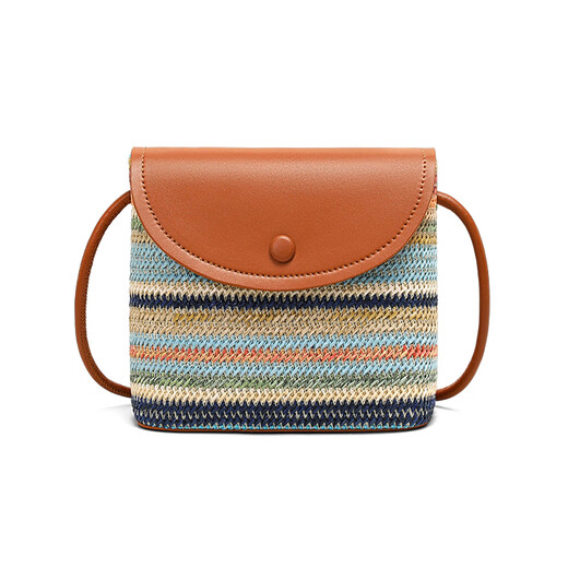 Sac de seau de vigne Sac pour femmes Sac à bandoulière de luxe Sac de téléphone mobile Bagure d'anniversaire Cadeau de la Saint-Valentin chinois pour petite amie et femme [couleur arc-en-ciel] Sac à épaule pratique de marque haut de gamme à la mode et à niche polyvalente arc-en-ciel