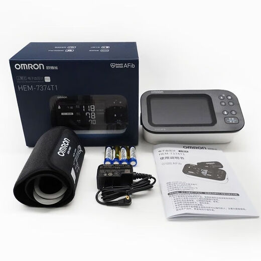 欧姆龙（OMRON）HEM-7374T1房颤蓝牙电子血压计大屏高精准家用测血压仪 HEM-7374T 欧姆龙HEM-7374T1房颤蓝牙电子血压计大