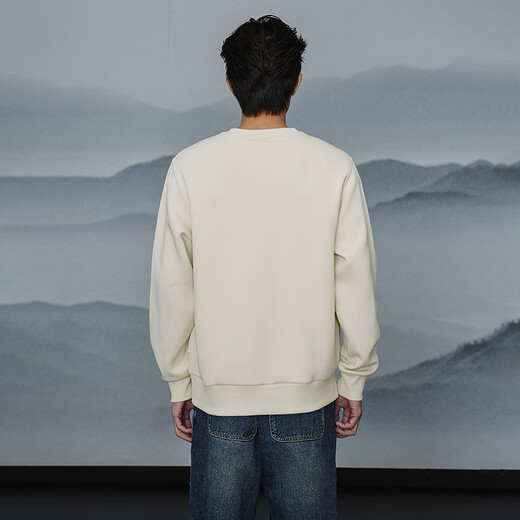 HLA Hai Lan House Толстовка мужская осень 25 Китайский дракон с круглым вырезом в дальнем инфракрасном диапазоне с длинными рукавами для мужчин