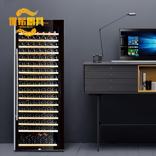 Shixi German imported wine cabinet electronic constant temperature and humidity household ice bar tea refrigerator cigar cabinet constant temperature wine cabinet G600