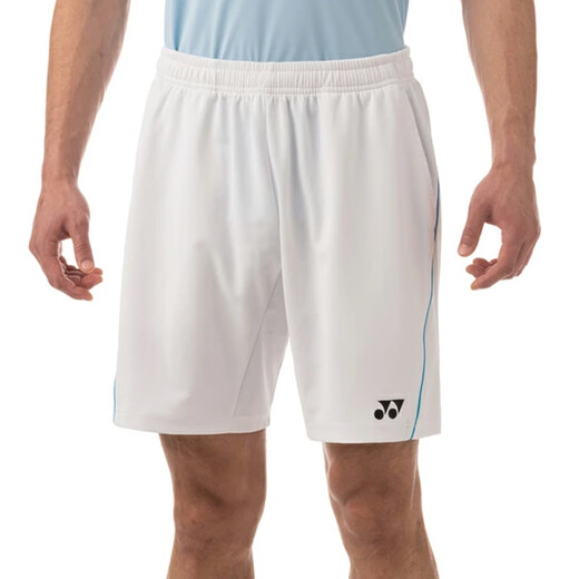 Yonex Herren Sportshorts 15124 Badminton Kleidung Outdoor Sporthose Japanische Direktwerbung (011) Weiß s
