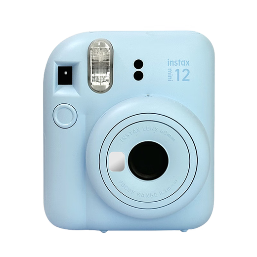 Fuji (FUJIFILM) Hong Kong direct mail Japanese original mini12 portable polaroid photography gift for women, light blue