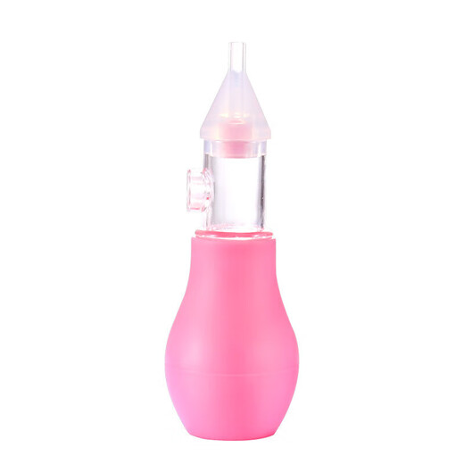 宝宝手动泵式硅胶防逆流吸鼻器婴儿手压式鼻涕清理器清洁器安全 硅胶防逆流吸鼻器【蓝色】