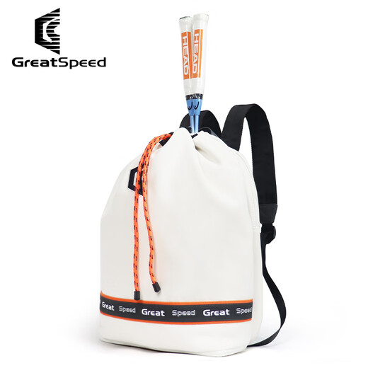 Четыре Большого шлема (Greatspeed) Теннисная сумка бадминтон плечи мужчины и женщины в корейском стиле для взрослых независимого обувного склада белый