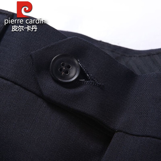 Pierre Cardin 100% Wool Suit Men's 2025 Autumn New Business Professional Formal Work Wear Suit Two-piece Suit Qing M 170