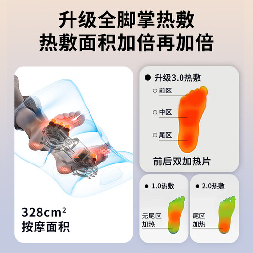 
MIAOJIE X3max leg massager Calf massager Airbag kneading hot compress muscle relaxation foot foot massage machine Leg machine giving birthday gift for elders men and women