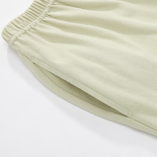 Pyjama d'été modal pour femmes coton pur pantalon à manches courtes à manches courtes pour cardigans décontractés avec des vêtements de maison de grande taille Ensemble en deux pièces 2025 NX9898 2XL