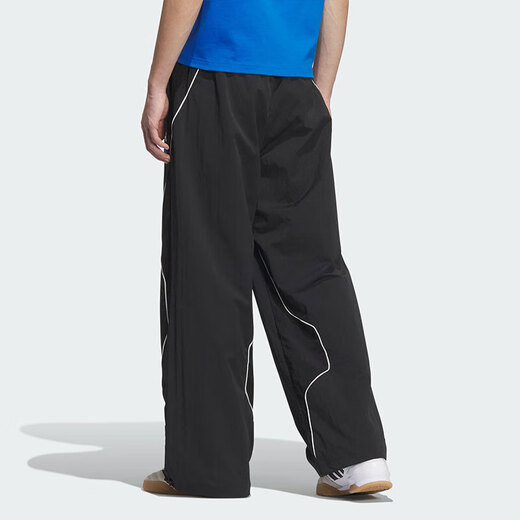 Adidas Men's Pants Autumn New Product RAC WV TP Valentine's Day Loose Sports Pants Motorcycle Wear JM8039/Black 2XL